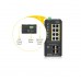 Zyxel Switch Industrial L2, gestionable, 8 x 10/100/1000 POE + 4 SFP, 240 W